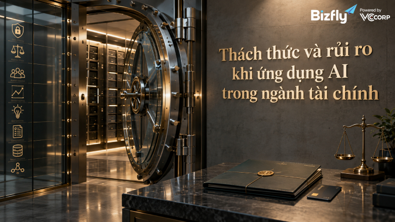 Những thách thức và rủi ro khi ứng dụng AI trong tài chính