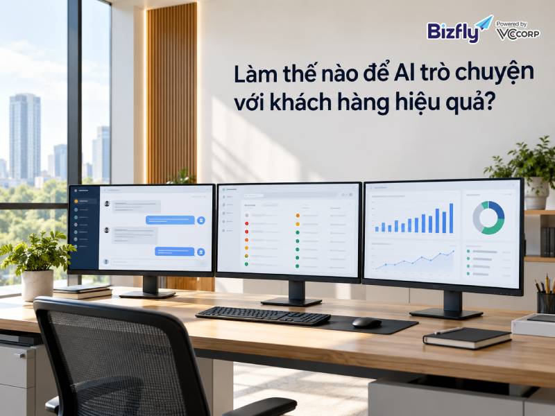 Làm thế nào để AI trò chuyện với khách hàng hiệu quả?