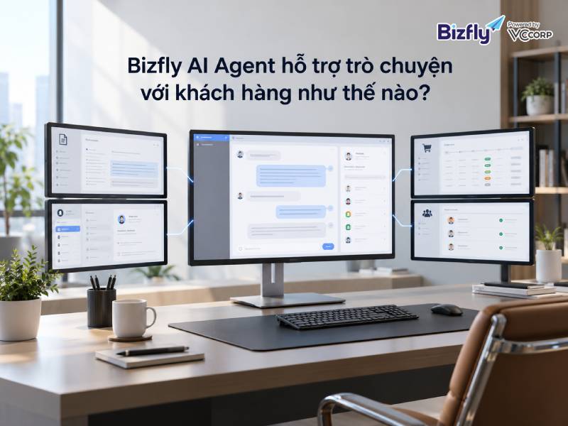 Bizfly AI Agent hỗ trợ trò chuyện với khách hàng như thế nào?