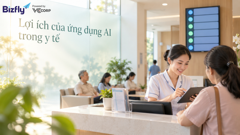 Lợi ích khi ứng dụng AI trong y tế