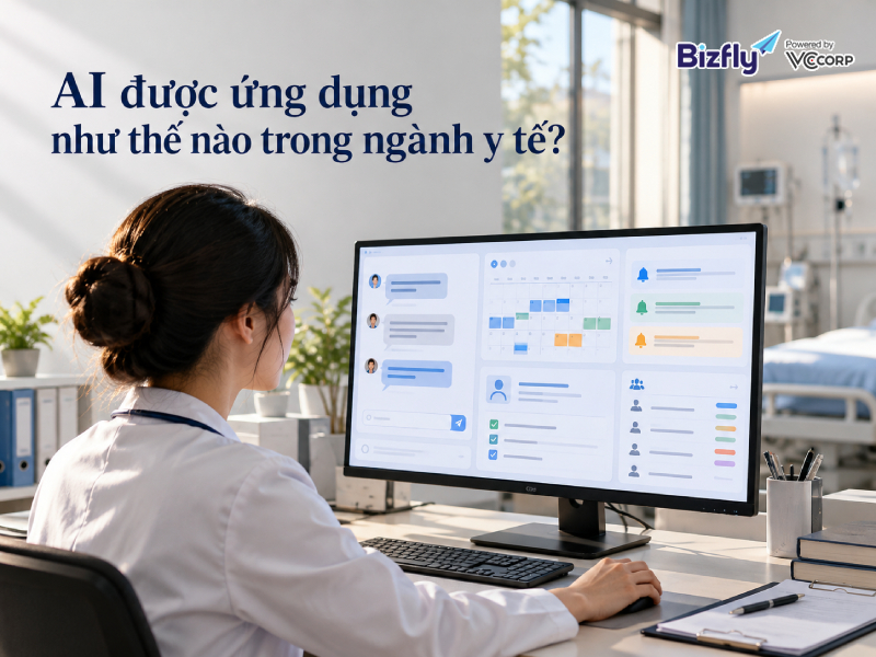 AI được ứng dụng như thế nào trong ngành y tế?