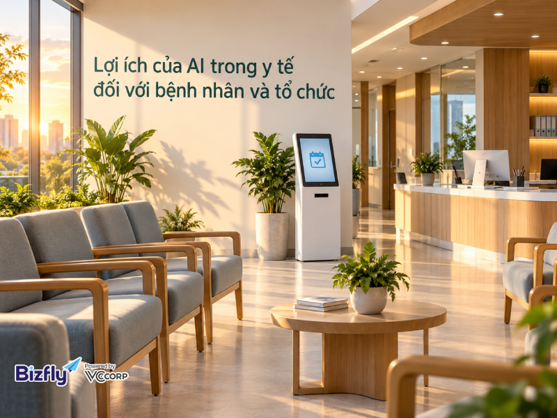 Lợi ích của AI trong y tế đối với bệnh nhân và tổ chức