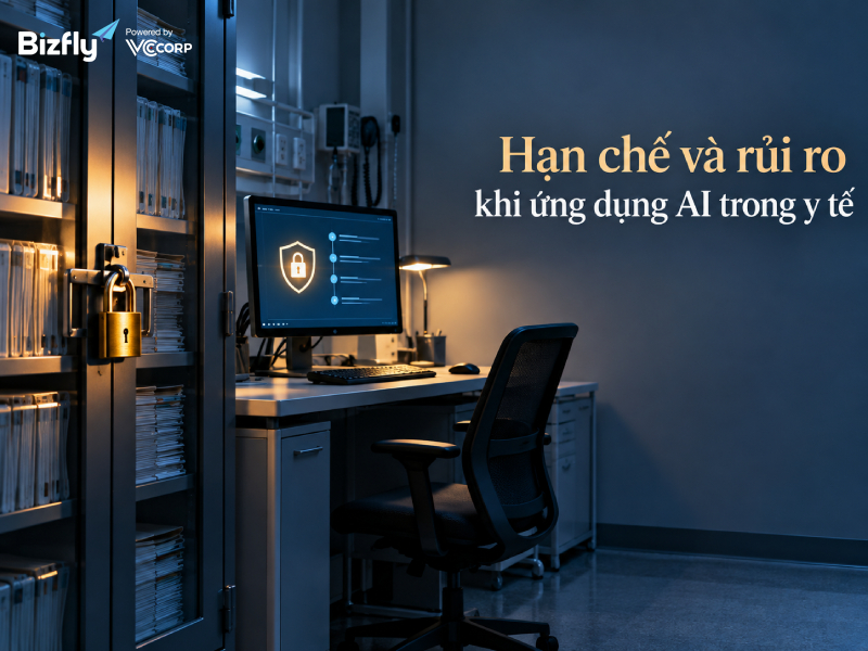 Hạn chế và rủi ro khi ứng dụng AI trong y tế