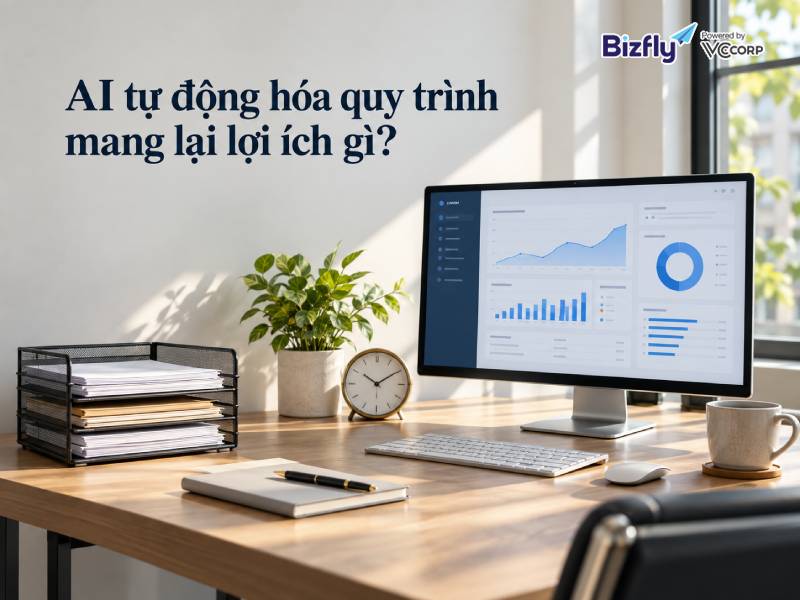 AI tự động hóa quy trình mang lại lợi ích gì?