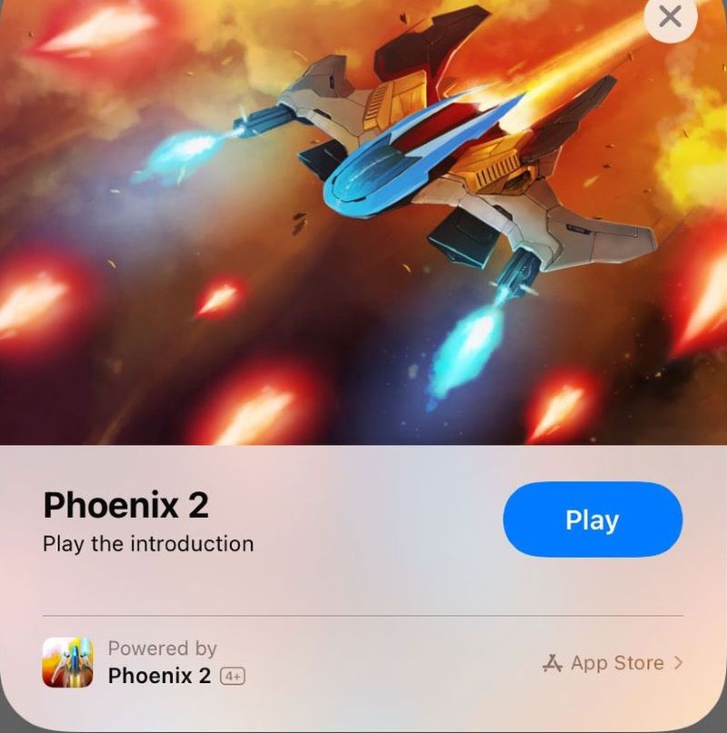 Ví dụ mục tiêu thao tác trong đoạn ứng dụng của game Phoenix 2