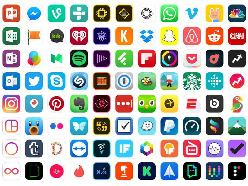 Ví dụ về biểu tượng của ứng dụng - app icon