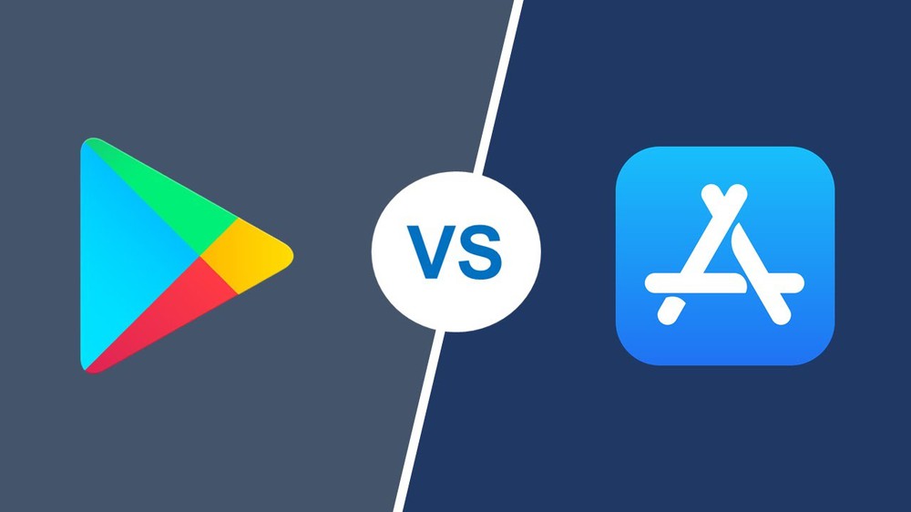 So sánh hai chợ ứng dụng Google Play Store và Apple App Store