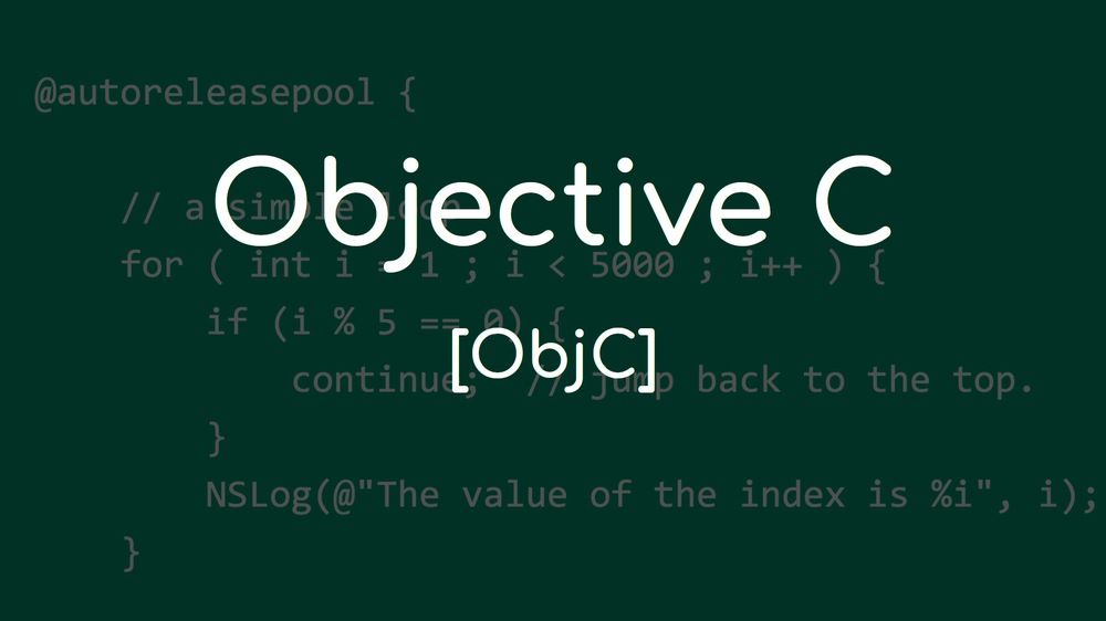 Ngôn ngữ lập trình Objective-C