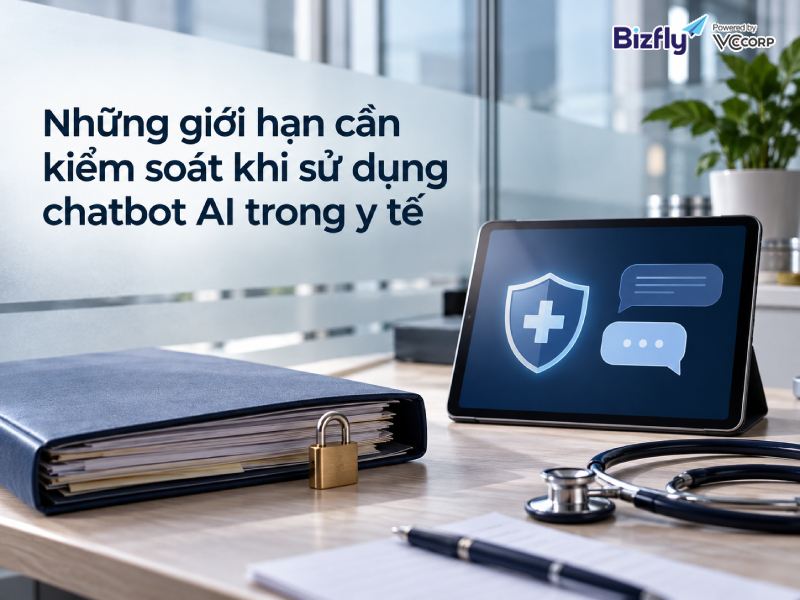 Những giới hạn cần kiểm soát khi sử dụng chatbot AI trong y tế