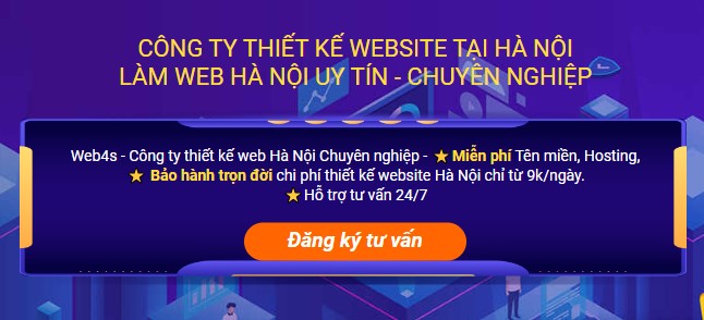 Web4s là công ty thiết kế website tại Hà Nội có chế độ bảo hành tốt nhất cho khách hàng