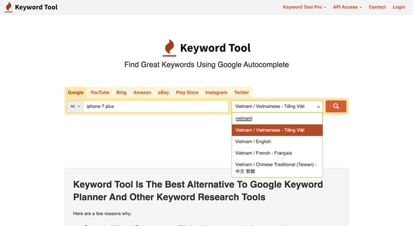 Google Keyword Tools là một công cụ nghiên cứu từ khóa hiệu quả nhất hiện nay