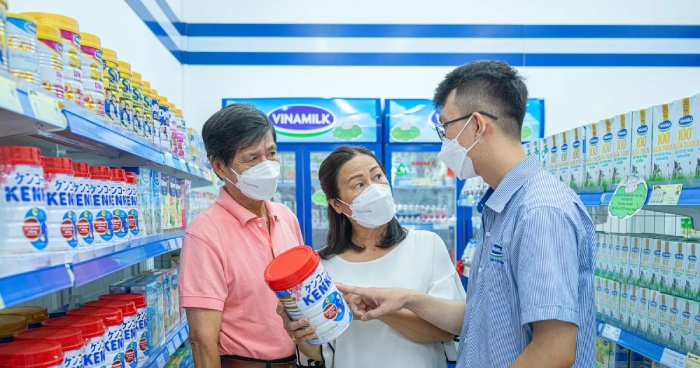 Vinamilk tập trung vào kênh bán hàng truyền thống để chăm sóc khách hàng