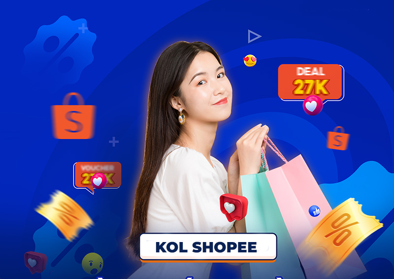 KOL Shopee là công việc tiếp thị sản phẩm Shopee dành cho người có ảnh hưởng trên mạng xã hội