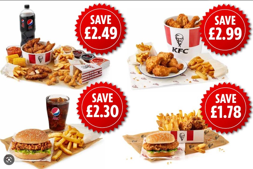 Chiến lược giá theo combo của KFC thu hút thực khách bởi sự tiện lợi và tiết kiệm chi phí. 