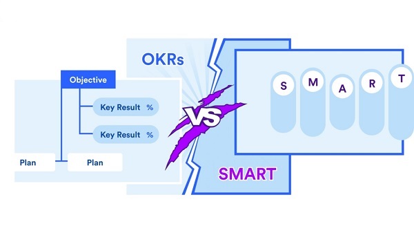 So sánh sự giống và khác nhau giữa OKR và mô hình SMART