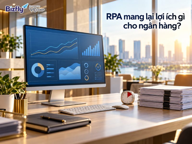RPA mang lại lợi ích gì cho ngân hàng?