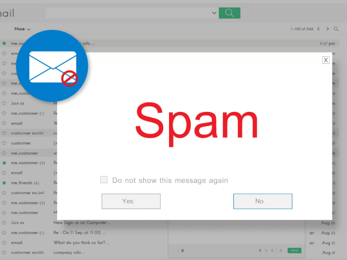 Nhận diện các dạng spam email để tránh dễ dàng hơn