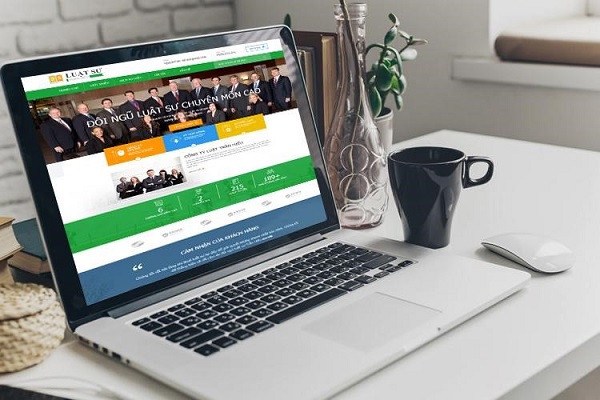 Thiết kế website công ty luật giúp tìm kiếm khách hàng hiệu quả