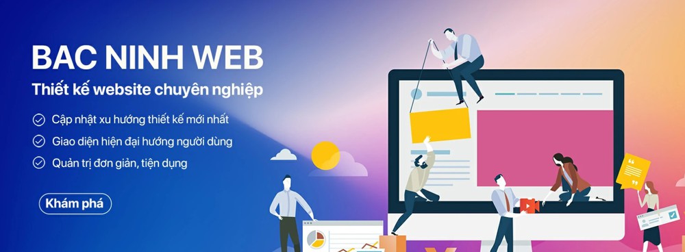 Công ty Bacninh Web cung cấp dịch vụ thiết kế website có nhiều tính năng hiện đại