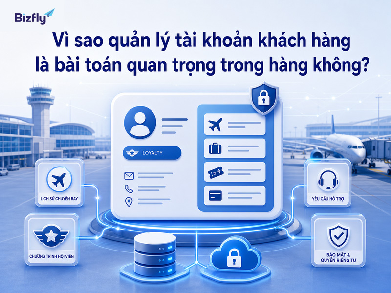 Tài khoản khách hàng là điểm nối quan trọng giữa lịch sử chuyến bay, quyền lợi hội viên và hỗ trợ sau đặt vé.