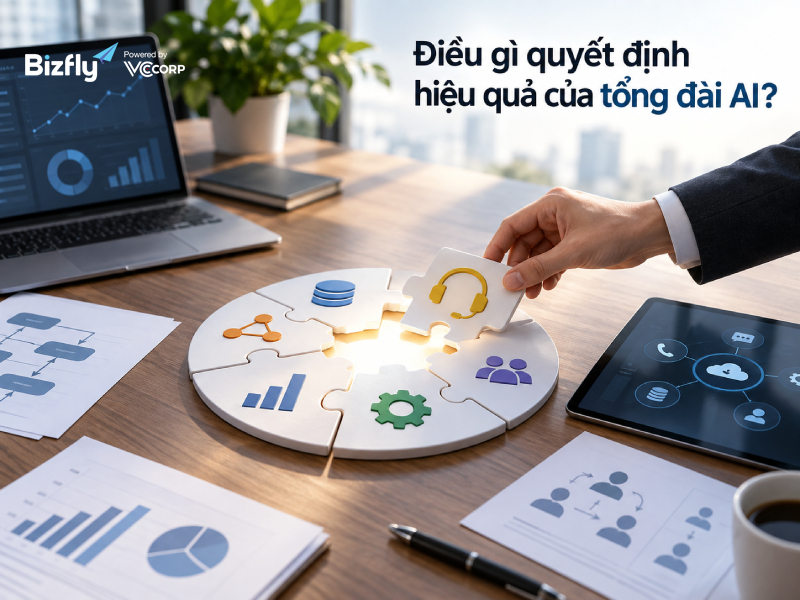 Điều gì quyết định hiệu quả của tổng đài AI?