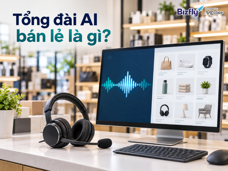 Tổng đài AI bán lẻ là gì?