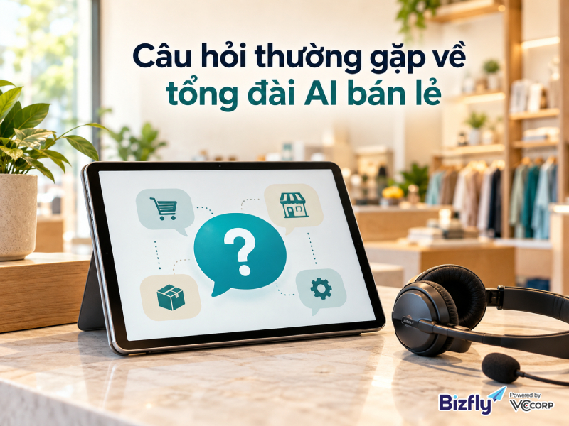 Câu hỏi thường gặp về tổng đài AI bán lẻ