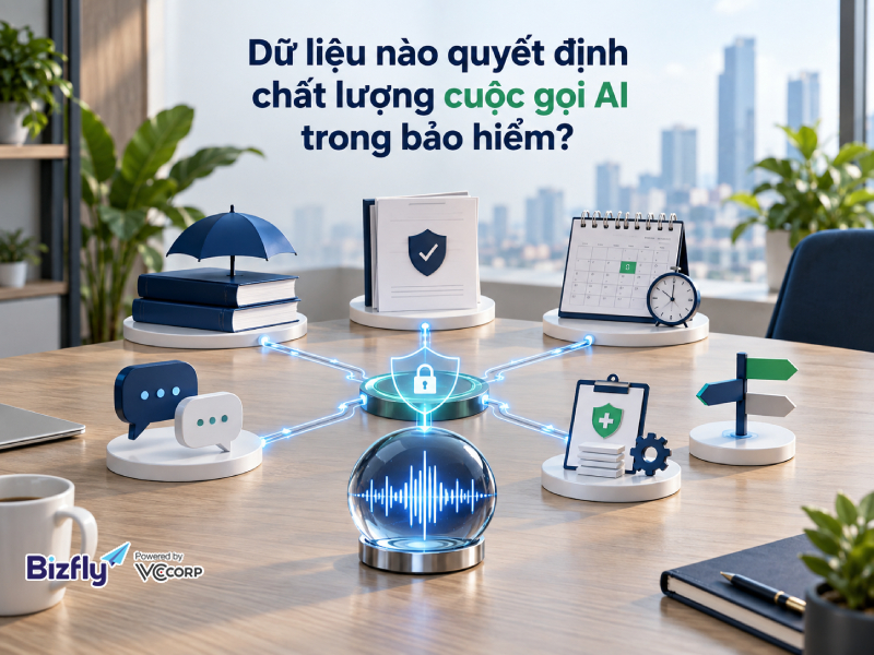 Dữ liệu nào quyết định chất lượng cuộc gọi AI trong bảo hiểm?
