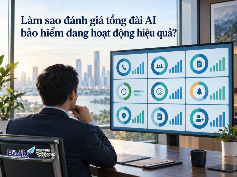 Làm sao đánh giá tổng đài AI bảo hiểm đang hoạt động hiệu quả?