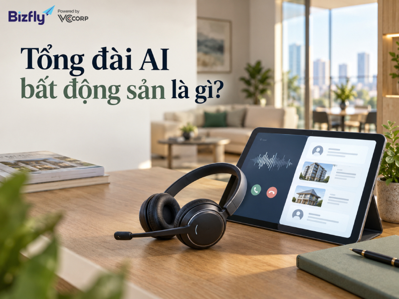 Tổng đài AI bất động sản là gì?