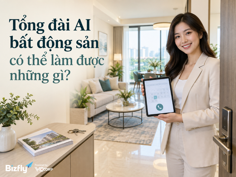 Tổng đài AI bất động sản có thể làm được những gì?