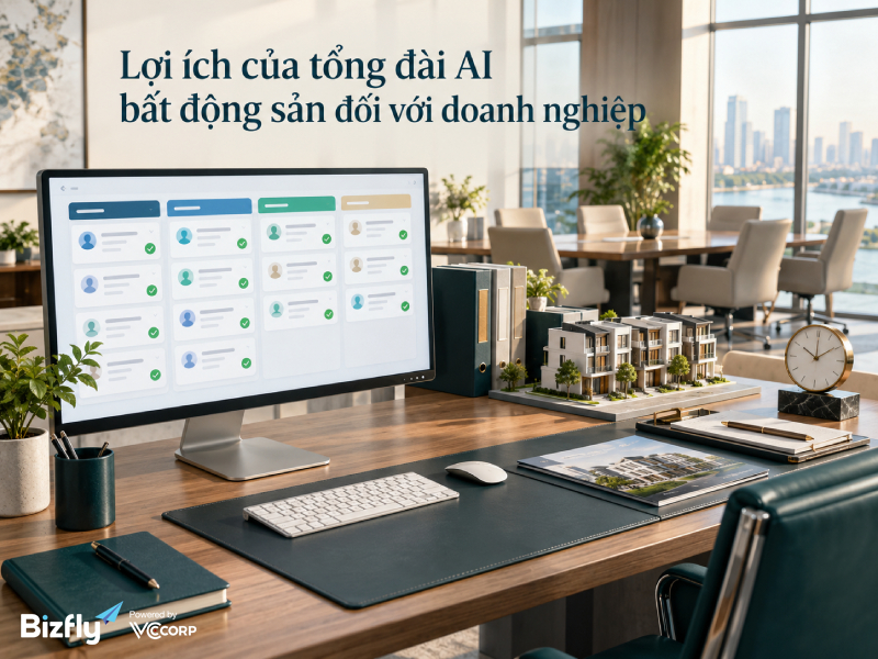 Lợi ích của tổng đài AI bất động sản đối với doanh nghiệp