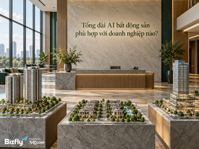 Tổng đài AI bất động sản phù hợp với doanh nghiệp nào?
