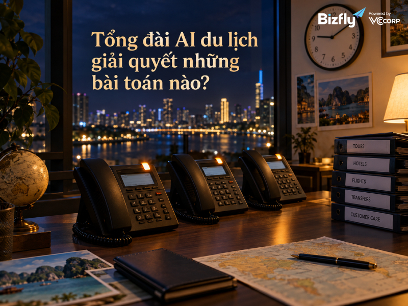 Tổng đài AI du lịch giải quyết những bài toán nào?