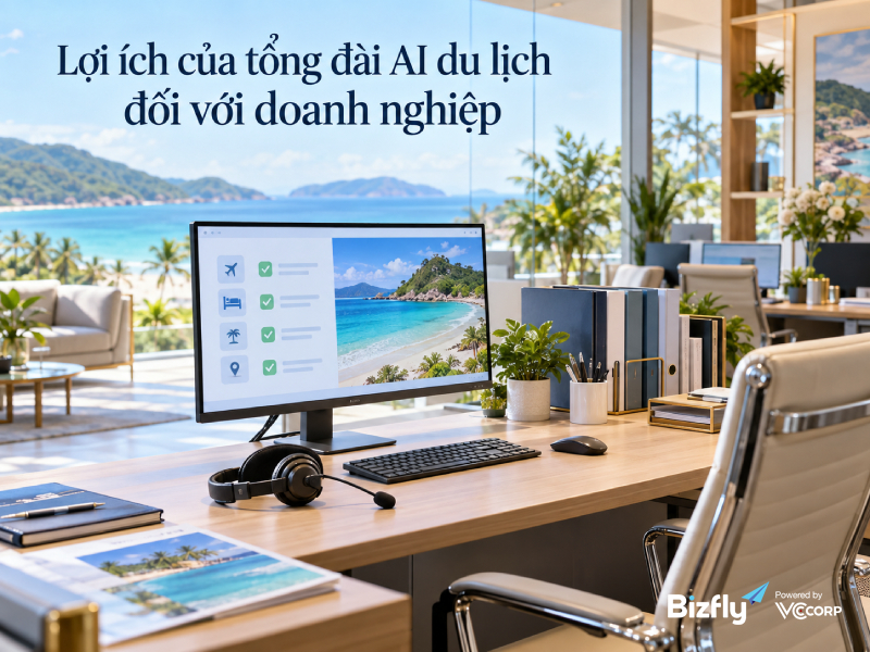 Lợi ích của tổng đài AI du lịch đối với doanh nghiệp