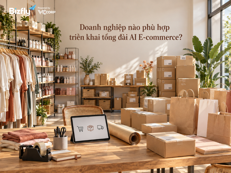 Doanh nghiệp nào phù hợp triển khai tổng đài AI E-commerce?