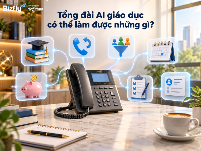 Tổng đài AI giáo dục có thể làm được những gì?