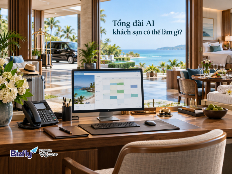 Tổng đài AI khách sạn có thể làm gì? 