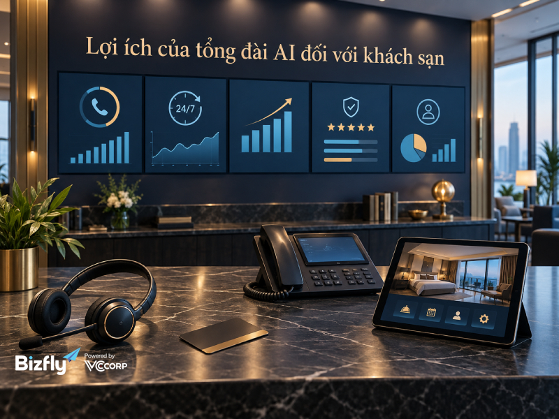 Lợi ích của tổng đài AI đối với khách sạn