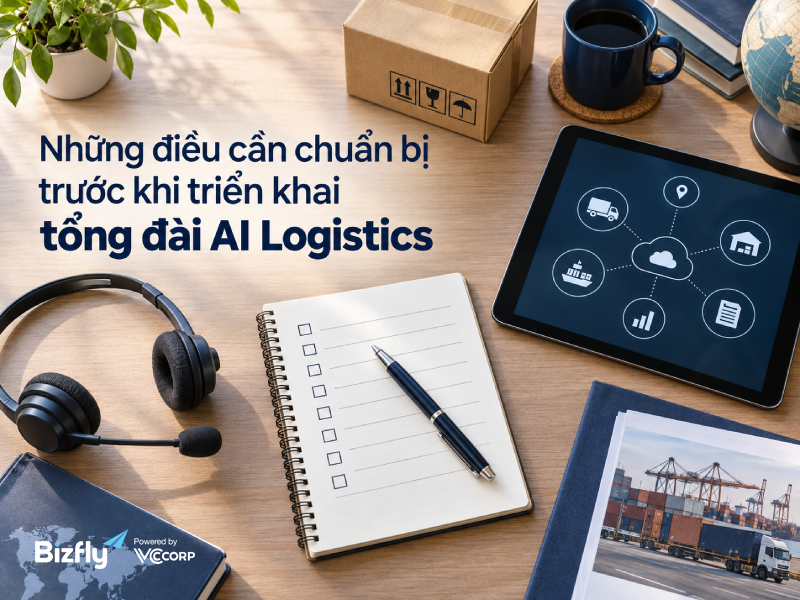 Những điều cần chuẩn bị trước khi triển khai tổng đài AI Logistics