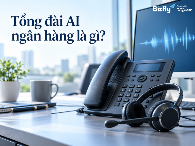 Tổng đài AI ngân hàng là gì?