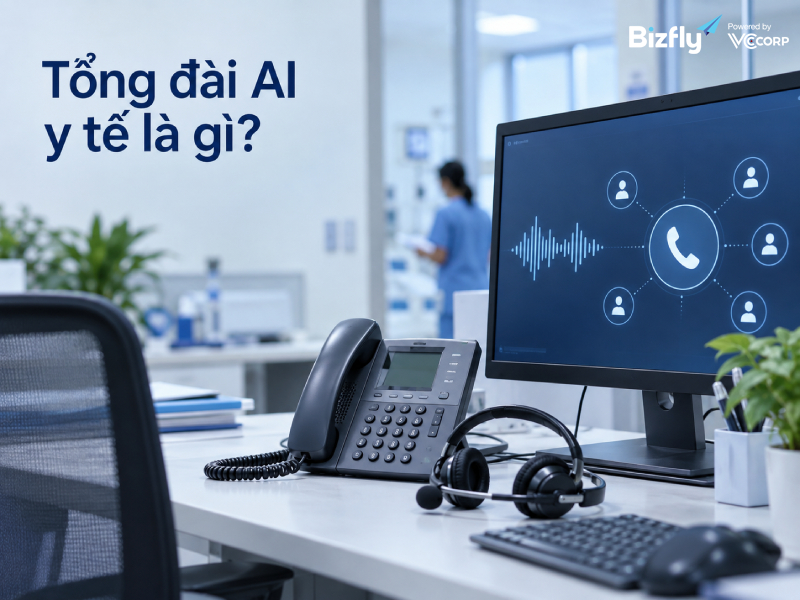 Tổng đài AI y tế là gì?