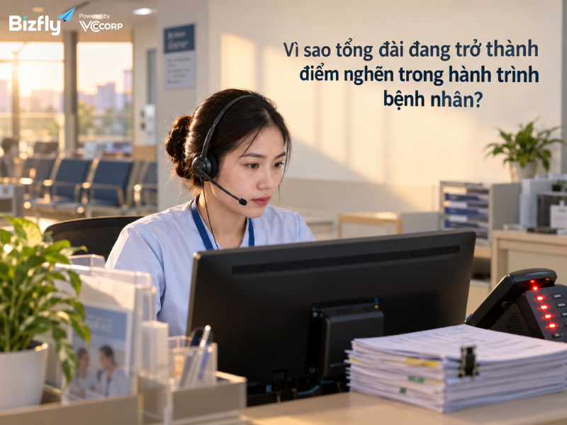 Vì sao tổng đài đang trở thành điểm nghẽn trong hành trình bệnh nhân?