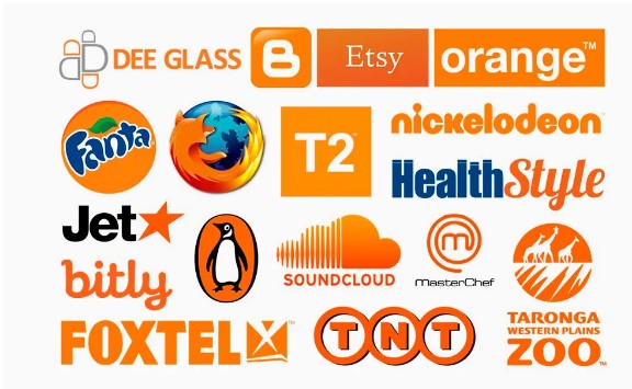 Màu cam phù hợp cho thương hiệu hướng đến nhận diện táo bạo, độc đáo 